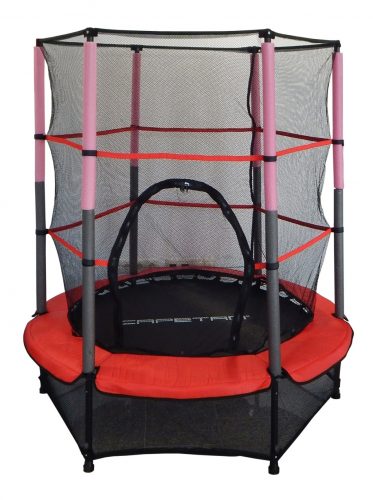 Capetan® Kiddy Jump 140cm trampoline with safety net and safeety under net