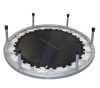 Capetan® Fit Fly Silver 97cm fitness trampoline, 100kg  max user weight, premium padding