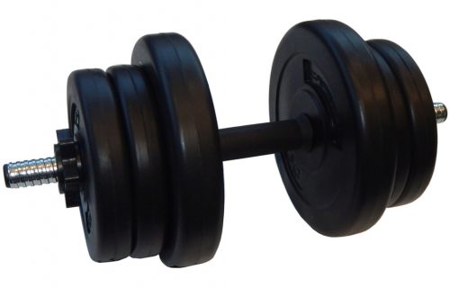 Capetan® Sport 10Kg cement weight set, with 25mm diameter steel bar