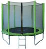 Capetan® - Jelly Lime 244cm dia. trampoline with safety net and ladder