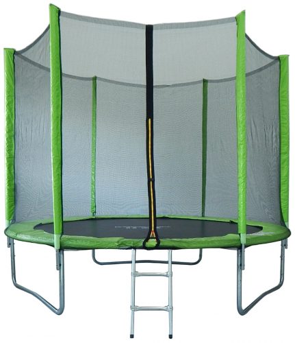 Capetan® - Jelly Lime 305 cm trampoline with safety net and ladder