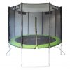 Capetan® Safe Fly 366cm extra stable premium trampoline with safety net