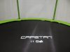 Capetan® Selector Lime 366cm trampoline with safety net, 160kg max. user weight, 2cm thick padding