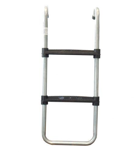 Capetan® Steel trampoline ladder with plastic steps