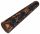 Capetan® Professional Line 15x90cm Oange / Black extra high density SMR massage roller with hex dot surface