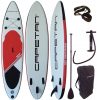 Capetan® - 140kg - Nano Wave 320 x 76 x 15cm SUP board set  - with leash and connectors for kayak seat