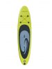 Capetan® - 150Kg - Lime 335 X 81 X 15cm SUP board set - with leash and kayak seat connectors