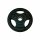 Capetan® Sport Professionl Line Tri Grip 2,5Kg rubber coated 31mm weight plate