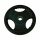 Capetan® Sport Professionl Line Tri Grip 5Kg rubber coated 31mm weight plate - Dimensions: 24x3,5cm