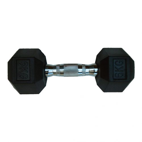 Capetan® Professional Line 6Kg Hex Dumbbell