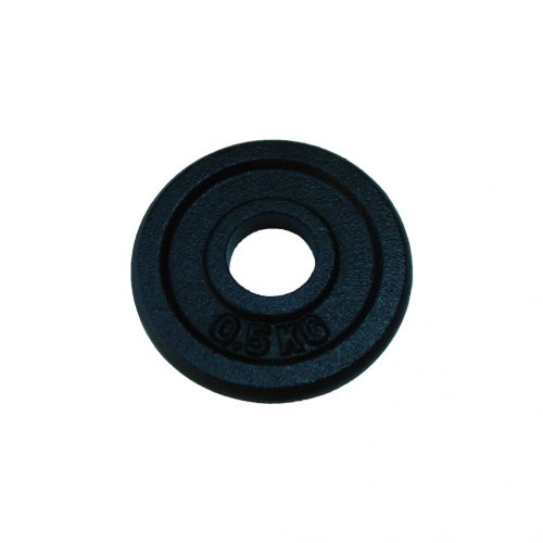 Capetan® 0,5Kg  31mm diameter cast iron weight plate, dimensions: 10x1,5cm