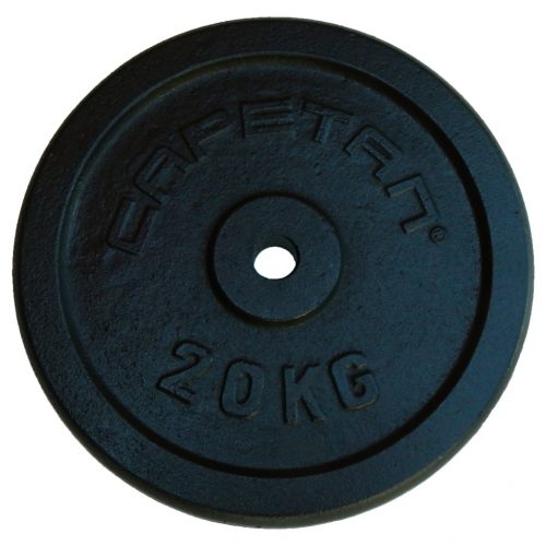 Capetan® 20Kg  31mm diameter, cast iron weight plate, dimensions: 38x4cm